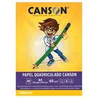 Bloco Papel Quadriculado Canson A4 30 Folhas