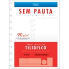 Bloco Para Tilidisco 50 Folhas Sem Pauta Tilibra