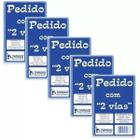 Bloco Pedido 1/36( 10x15) Tamoio 2 Vias 25x2 Folhas 1007 Pacote C/ 20 Blocos