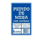 Bloco Pedido de Mesa Kit 20 C/ Carbono Para Comércio 2 Vias - Tamoio