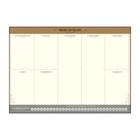 Bloco Planner de Mesa Kraft Gold - Jandaia