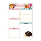 Bloco Planner Diário Me Encanta Floral