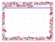 Bloco Planner Mensal Borboletas 12 Folhas