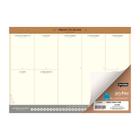 Bloco Planner Semanal 52fls Kraft Gold Jandaia