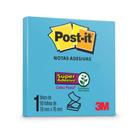 Bloco Post-It 3M 76x76 mm c/ 90 Fls - Azul Electric