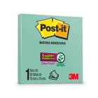 Bloco Post-It 3M 76x76 mm c/ 90 Fls - Menta