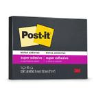 Bloco Post it 657 Preto com 60 fls 3M