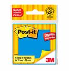 Bloco post-it 76x76 azul 45f / bl / 3m