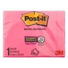 Bloco post it rosa poppy 76x102mm 3m hb004657167