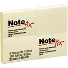 Bloco Recado Notefix 38 X 51 Amarelo C/04 Bl. 100 Fls. 3M