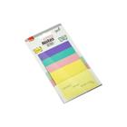 Bloco Smart Notes 76x76mm Transparente Pastel 40F 4 Blocos BRW