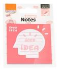 Bloco smart notes frame 2em1 75x75 mm - ideia coral - 30fls - BRW