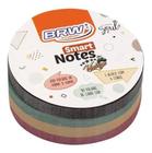 Bloco smart notes round vintage 45mm x 45mm- brw