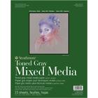 Bloco Strathmore Mix Media Toned Gray 300g 27,9x35,6 15 Fls 62462311 1 ed