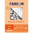 Bloco Vegetal Canson 90g A4 50 Fls