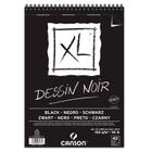 Bloco XL dessin noir black A4 150g com 40 folhas Canson