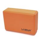 Bloco Yoga de Espuma Laranja Liveup Sports