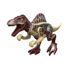 Blocos de Construção de Dinossauros Jurássicos para Crianças - Indominus Rex e Tiranossauro Rex