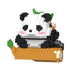 Blocos de Construção Educacionais DIY - Panda Chinês - Mini Animais - Presente para Crianças