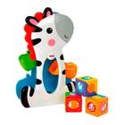 Blocos de Encaixe Divertido Zebra Fisher-Price - CGN63 - Mattel