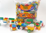 Brinquedo Educativo Blocos De Montar 500 Peças Pedagógicos