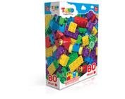 Blocos De Montar 80 Peças Tand Kids Toyster 002296