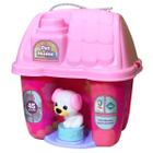 Blocos de Montar Baby Land Pet Home Com Blocos Rosa Cardoso