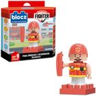 Blocos de montar blocks bombeiro fire fighter com 3 adesivos e 9 pecas - BLOCZ