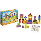 Blocos De Montar Brincando De Engenheiro Looney Tunes 75 Pçs