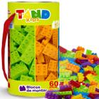 Blocos de Montar Coloridos Tand Kids 60 peças - Toyster 2703