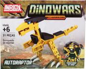 Blocos De Montar Dinossauro Robô Dinowars Brinquedo 2 em 1