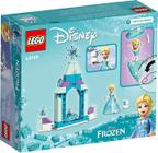 Blocos de Montar - Disney - Patio do Castelo da Elsa LEGO DO BRASIL