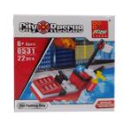 Blocos de Montar Estilo Lego Peizhi City Rescue Carrinhos