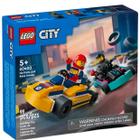 Blocos De Montar Lego City Karts E Pilotos De Corrida 60400