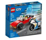 Blocos de Montar - Lego City - Perseguicao de Carro com Moto da Policia LEGO DO BRASIL