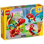 Blocos De Montar Lego Creator 3 Em 1 Dragão Vermelho 31145