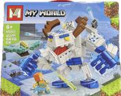 Blocos de montar Lego Minecraft Barato - Boneco De Gelo - 453 Peças