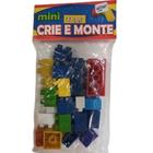 Blocos De Montar Mini Crie E Monte C/ 22 Peças - Mini Toys