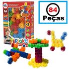 Blocos de Montar Infantil 84 peças Super Blocos Brinquedo Educativo Paki  Toys - Brinquedos de Montar e Desmontar - Magazine Luiza