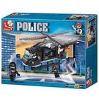 Blocos de Montar Policia Helicóptero de Combate Multikids - MULTILASER