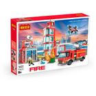 Blocos De Montar Posto De Bombeiros 616Pcs 3622 - Dorémi - Coml Belatorre