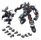 Blocos De Montar Robô Transformers 600 Peças 25 Em 1 Cubic - Multilaser