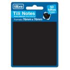 Blocos de Recados Tili Notes e Checklist 50 e 100 folhas Preto - Tilibra