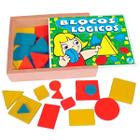 Blocos lógicos com 48 peças - simque - 258