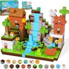 Blocos magnéticos GraceDuck 150 PCS Windmill Falls Homes