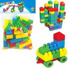 Blocos Monta Monta 96 Pçs Brinquedo Infantil Educativo - GGB BRINQUEDOS