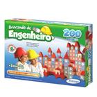 Blocos para Montar Brincando de Engenheiro 200 peças Xalingo - 53065