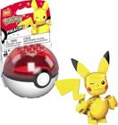 Blocos Pokémon Mega Construx Pikachu + Poké Bola Mattel