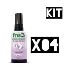 Bloqueador de Odores Sanitários FreeCô Lavanda - 60ml Kit C/ 04 Uni