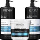 Blueken Purificante - Kit Nutritivo Lavatório Trio (3 Produtos)